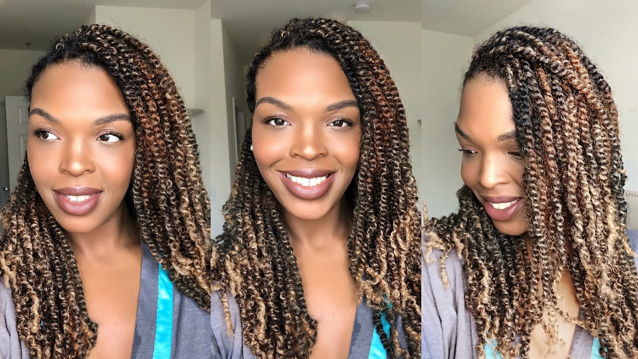 Spring Twists/Passion Twists Review | Perfect Protective Hairstyle For Labor & Delivery/Vacation