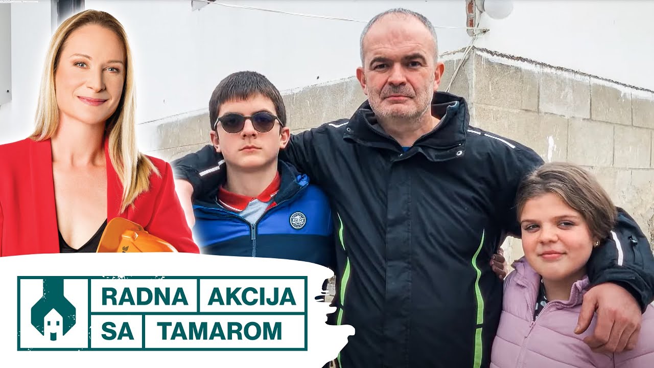 Đurovići dobijaju novi dom - Radna akcija sa Tamarom | PRVA
