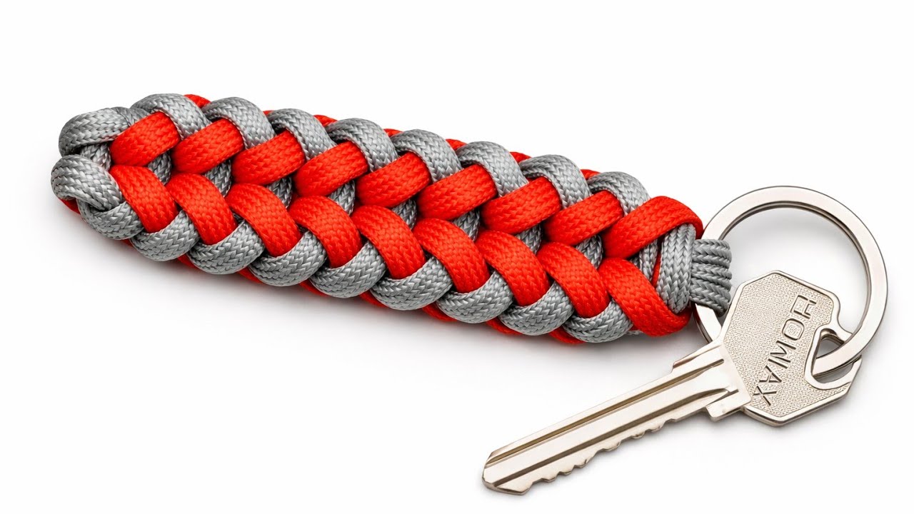 You Won’t Believe How to Make an Elegant Keychain with This Genius Knot 🔑✨