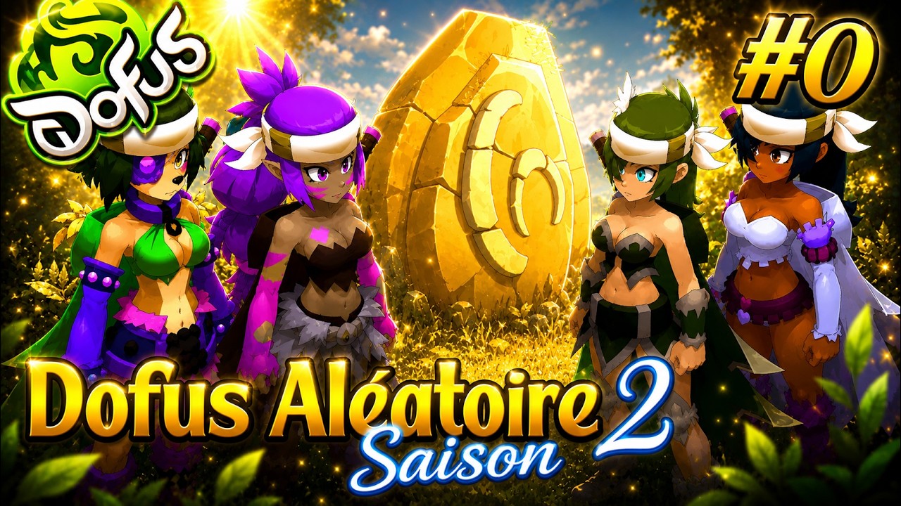TIRAGE AU SORT DE LA TEAM & ÉLÉMENTS | DOFUS ALÉATOIRE SAISON 2 #0