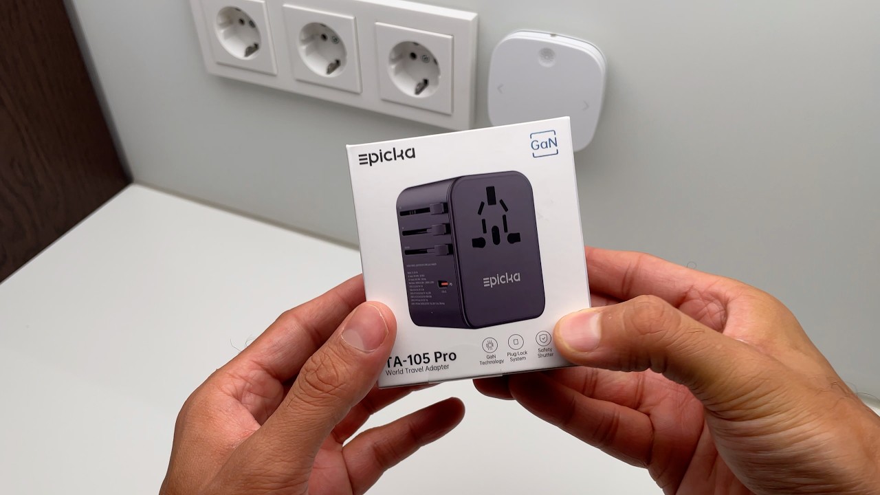Epicka TA-105 Pro Travel Adapter - The Ultimate Power Solution