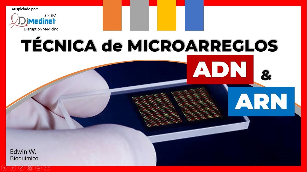🔴 ¿CÓMO FUNCIONA LOS MICROARRAYS (microarreglos) de ADN Y ARN? 🧬