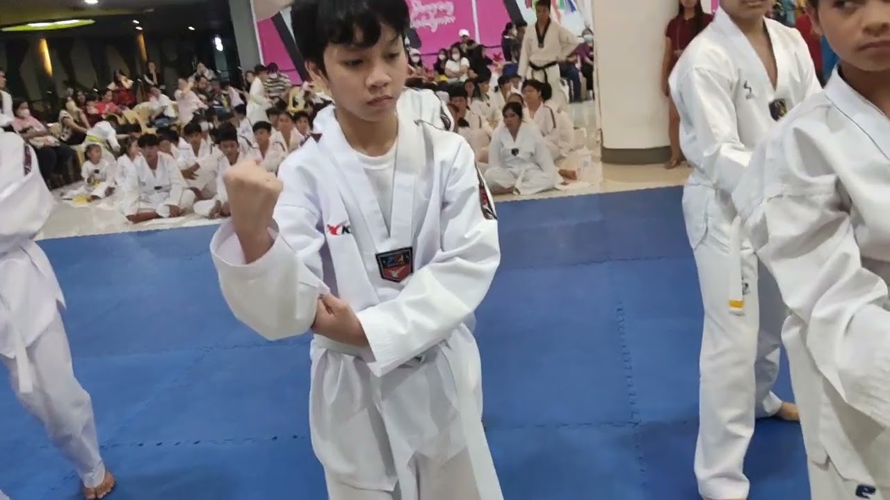 07292923 Ash White Belt Promotion Taekwondo