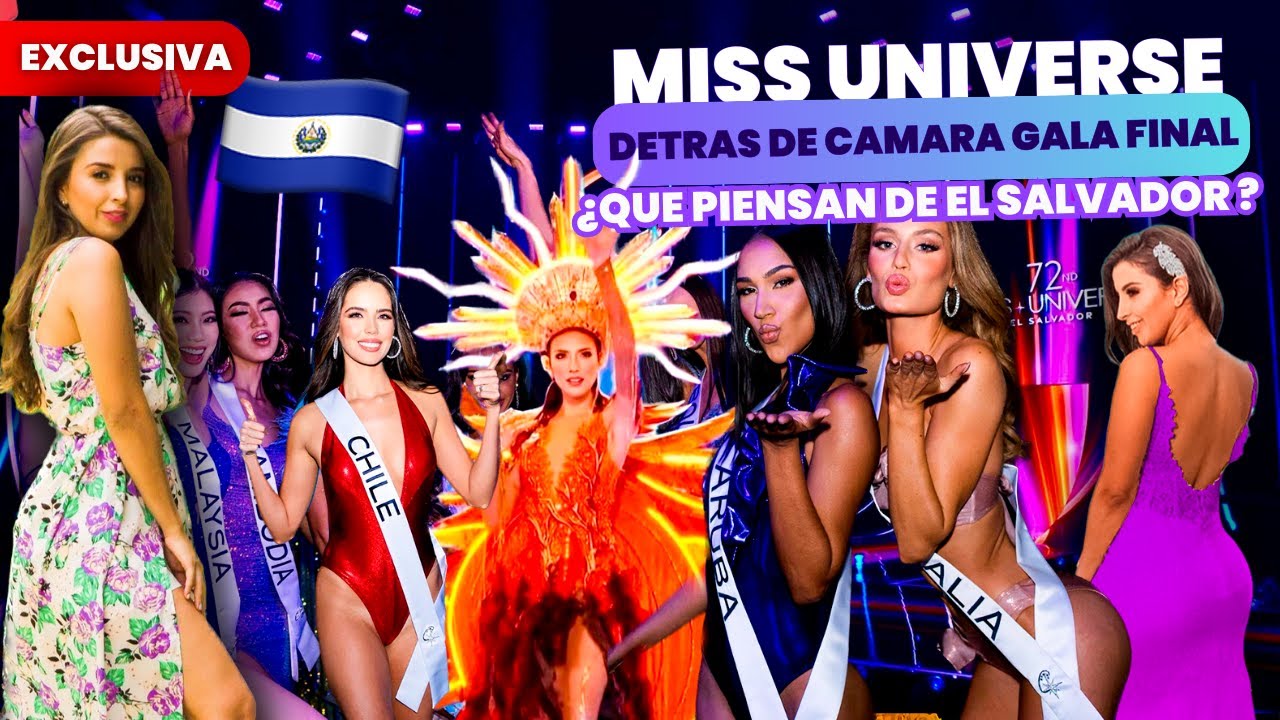 ENTREVISTE A LAS MISS UNIVERSO, Esto piensan de El SALVADOR 😱