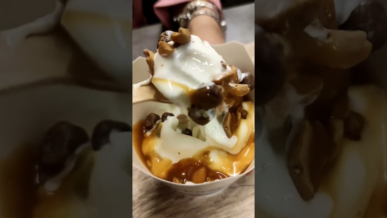 #shorts #sweet #food Mc Flurry with snickers