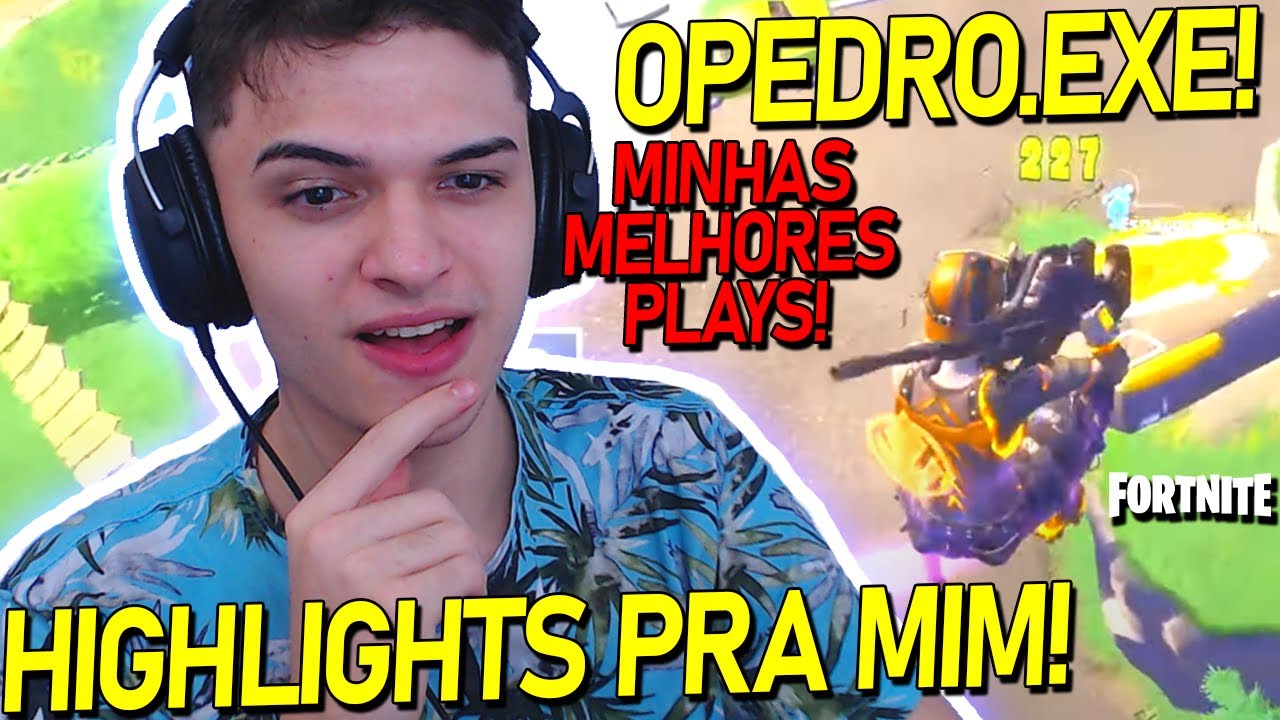 OPEDRO.EXE! ELE FEZ UM VIDEO DE HIGHLIGHTS COM MINHAS JOGADAS E ME SURPREENDI! trampo dos inscritos!