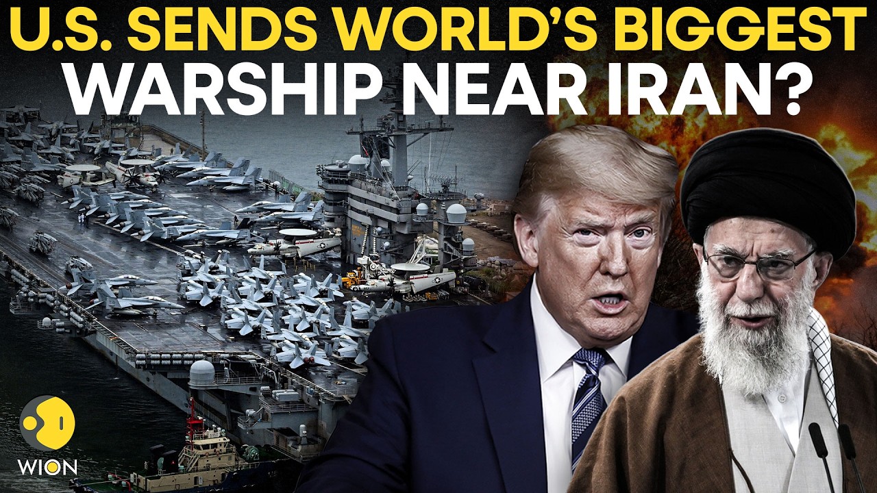 US-Iran Tensions LIVE: US Sends World’s Largest Aircraft Carrier to Middle East Amid Iran Tensions