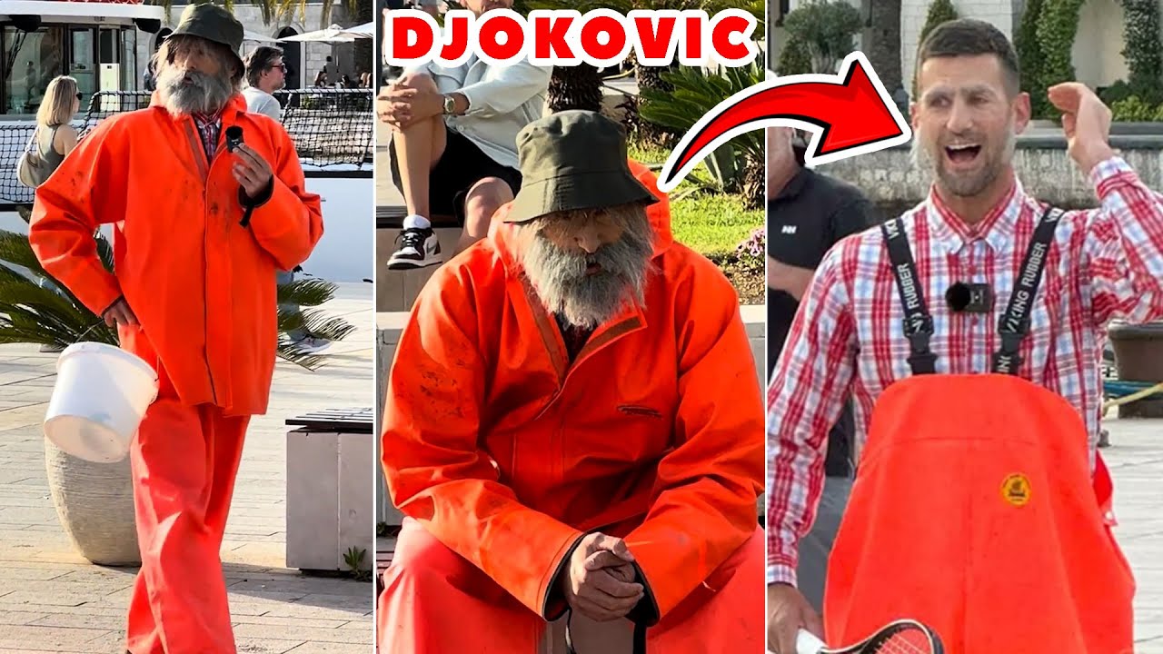 When Novak Djokovic Fooled Everyone Dressed As Fisherman in Montenegro    , Tivat