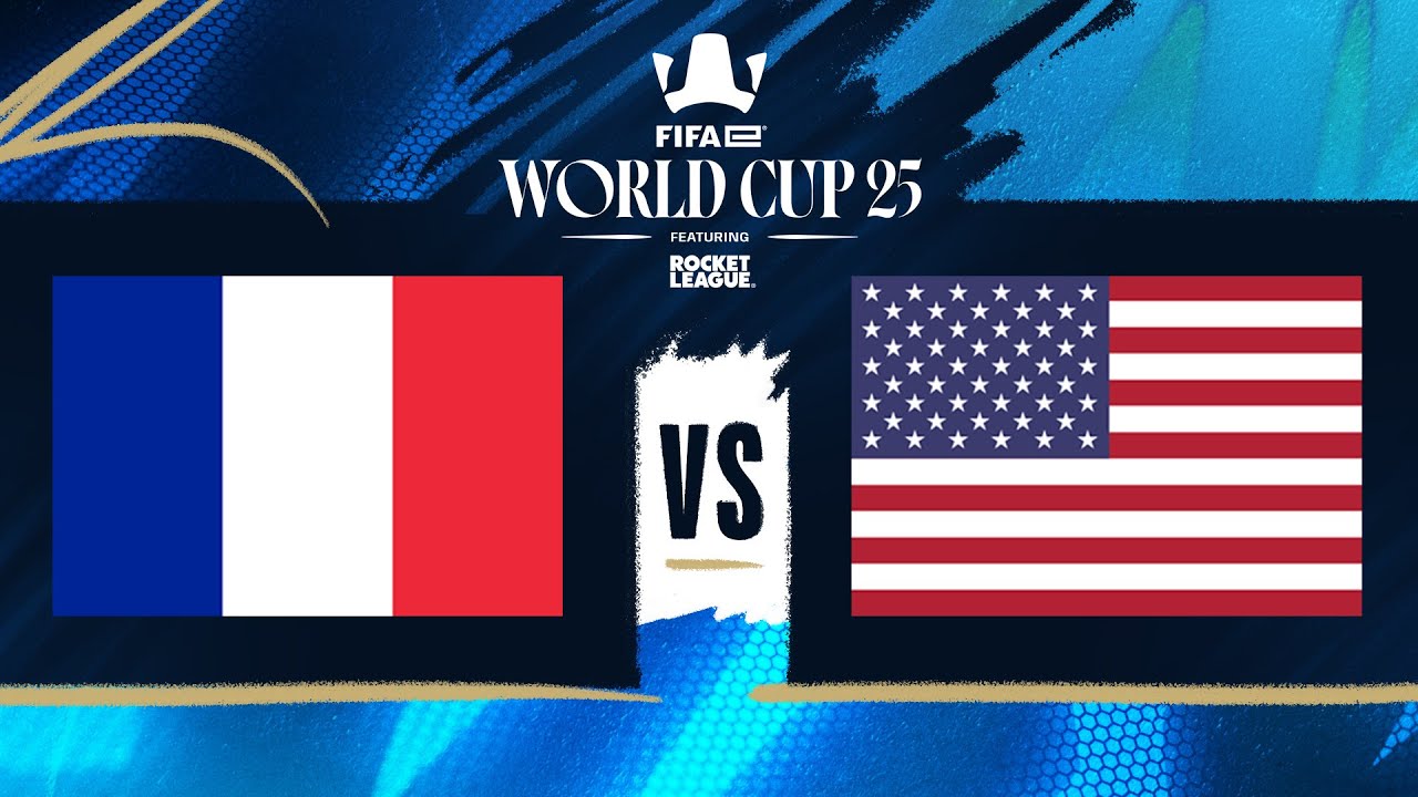 FRANCE vs ÉTATS-UNIS | 1/2 FINALE - FIFAe 2025