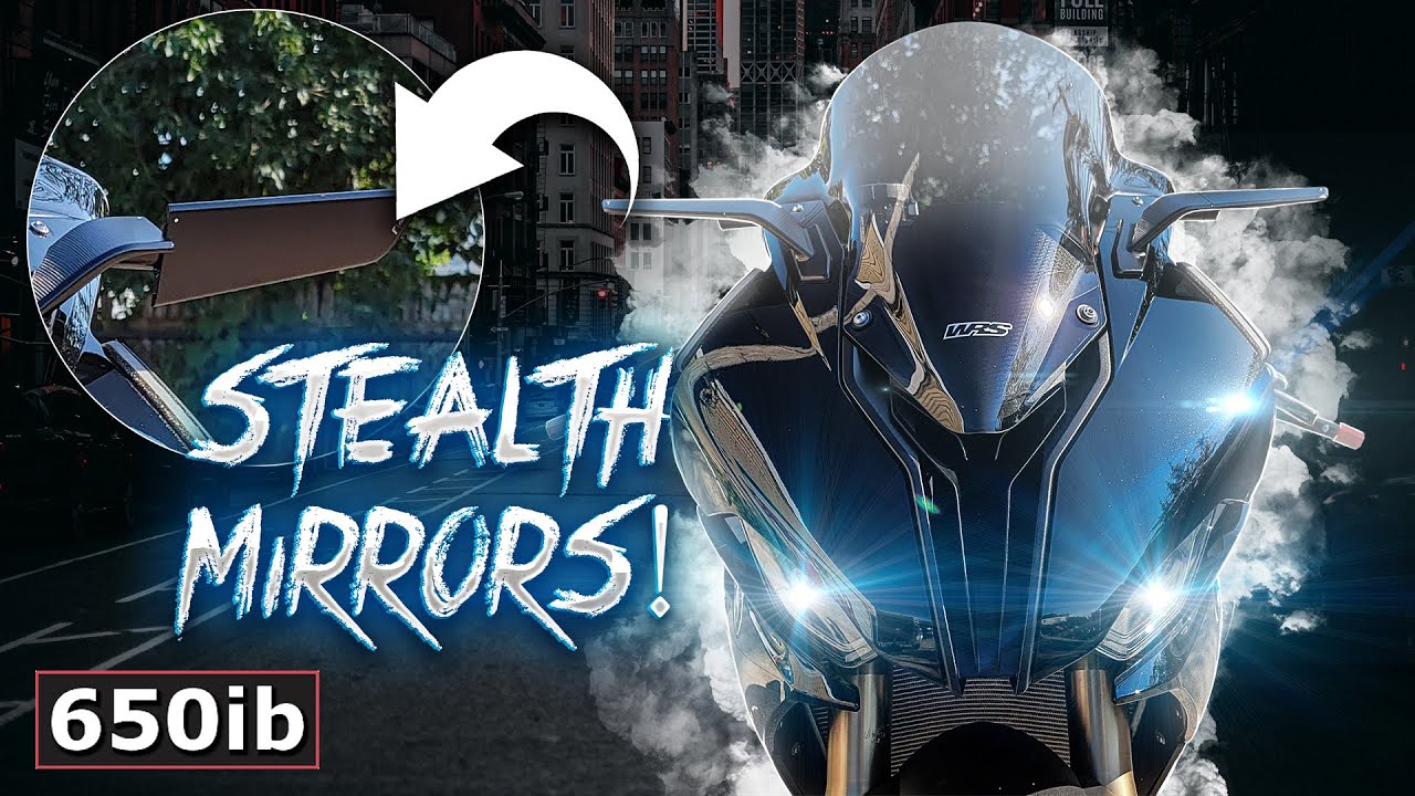 2021 BMW S 1000 RR | Rizoma Stealth Mirrors Installed