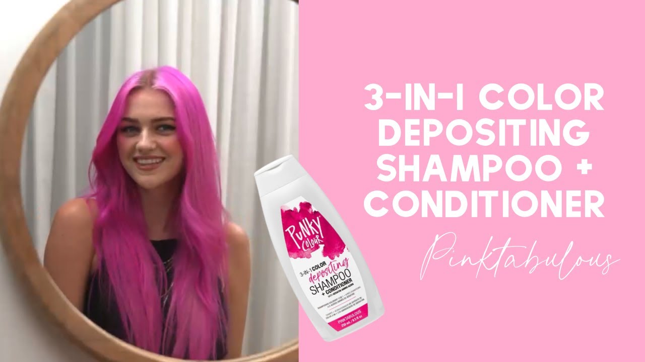 Punky Colour 3-in-1 Color Depositing Shampoo + Conditioner