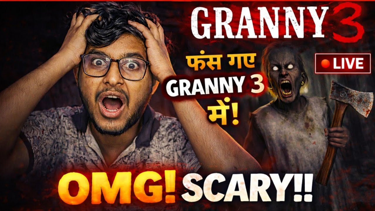 I Got TRAPPED in Granny 3… (SCARIEST NIGHT EVER 😱)
