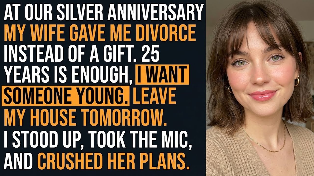 At Our Silver Anniversary Wife Gave Me Divorce Instead of a Gift. “25 Years Is Enough, I Want…