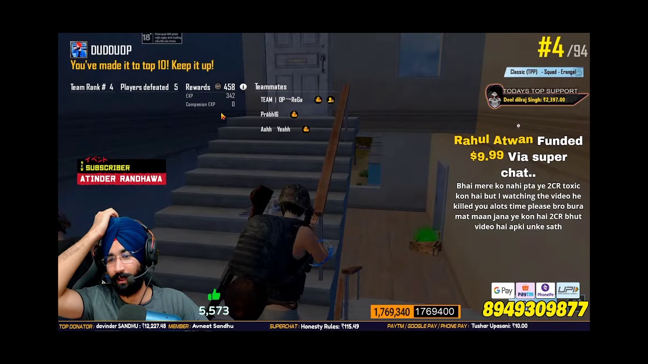 Gtx preet reply to 2cr clan DRACO GAMES