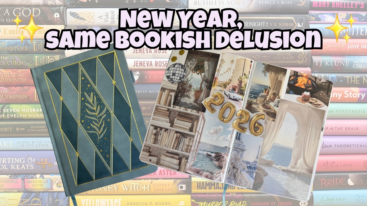2026 Reading Journal Set Up 🎀🪩✨| Bullet Journal