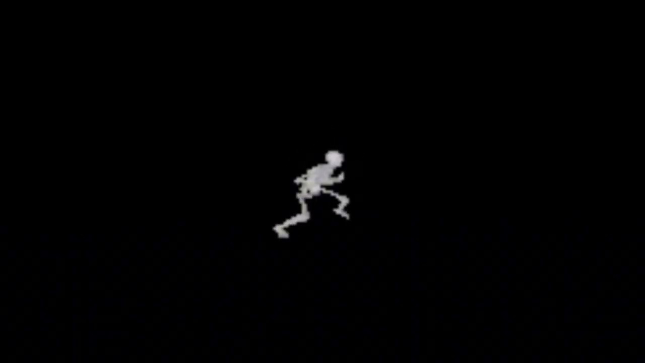 Skeleton dances to Panadero Con el Pan 1 hour