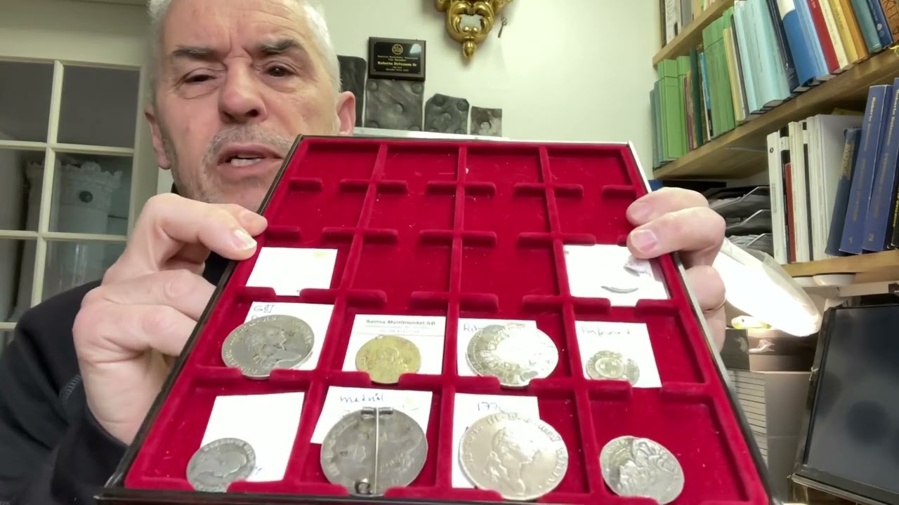 Tips på hur du förvarar dina mynt och medaljer - En film av Roberto Delzanno