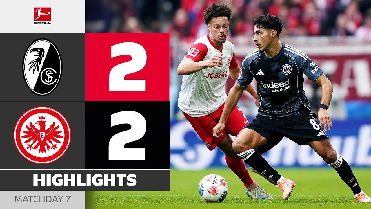 SC FREIBURG - EINTRACHT FRANKFURT | Highlights | Matchday 7 &ndash; Bundesliga 2025/26