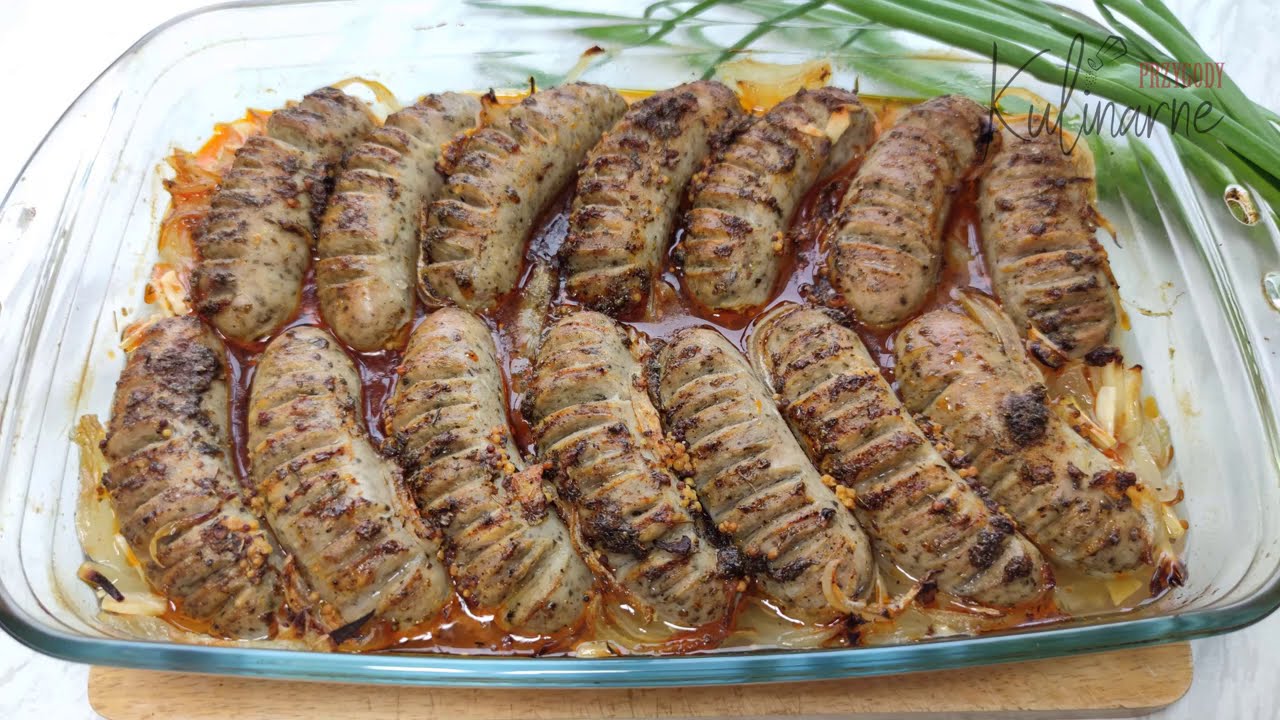 Biała kiełbasa z piekarnika - sprawdź jakie to proste! :)