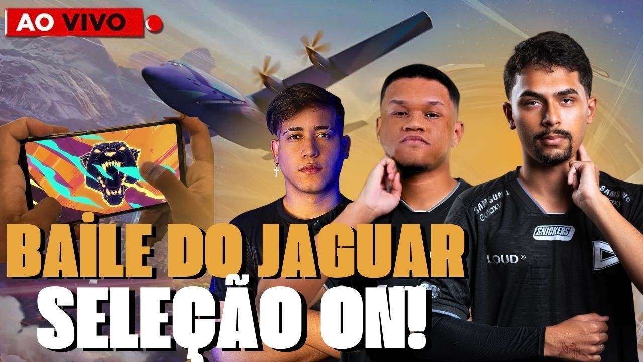 🏆💚 BAILE DO JAGUAR FFCP!! COM O CAPÍTÃO DA LOUD💚🏆🔴 #freefire AO VIVO 🔴 - #loud  #loudgg