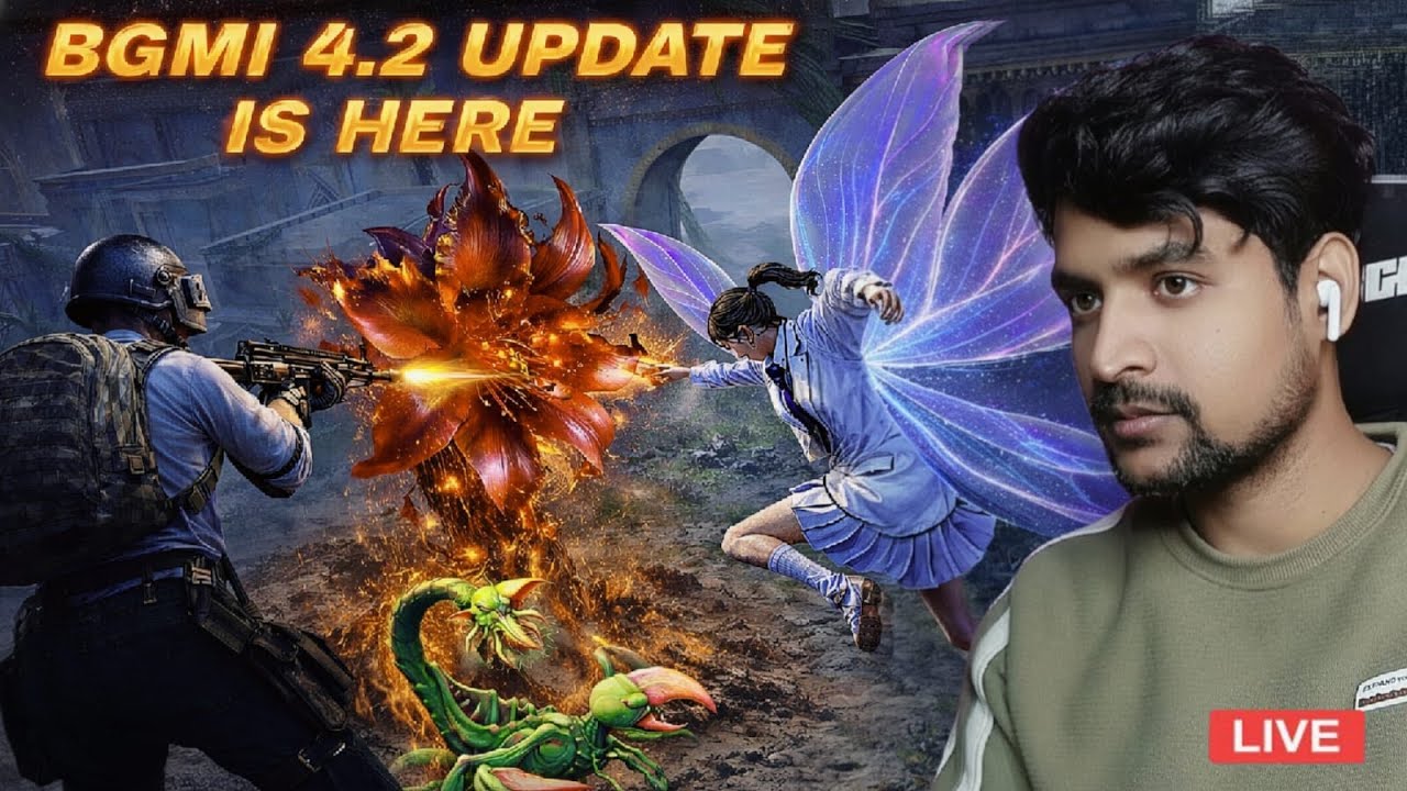 BGMI  /  The Khalnayak Live 🔥BGMI 4.2 Live  | BGMI 4.2 UPDATE LIVE 