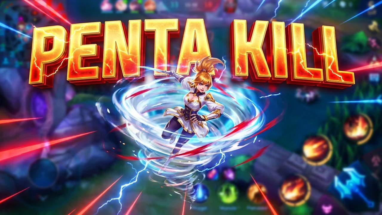 Mobile Legends 1v5 Fanny Penta kill