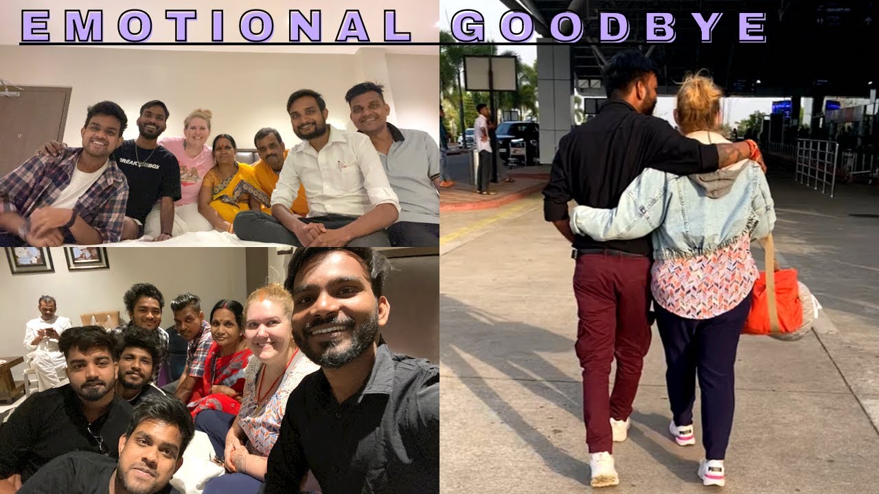IT’S HARD TO SAY GOODBYE | EMOTIONAL GOODBYE | long distance relationship | #ldrcouple #lovestory