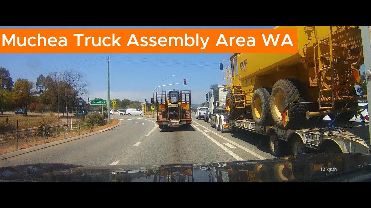 Road Train Assembly Area Machea WA