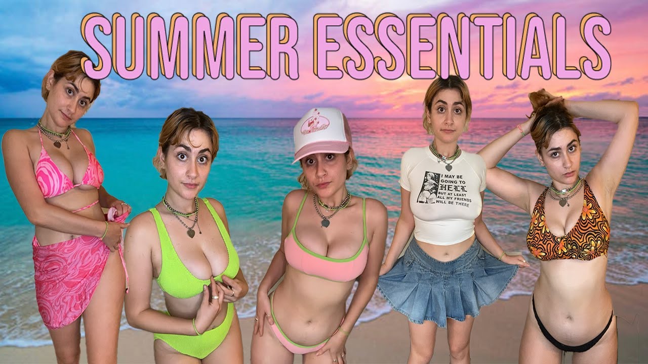 MY SUMMER ESSENTIALS