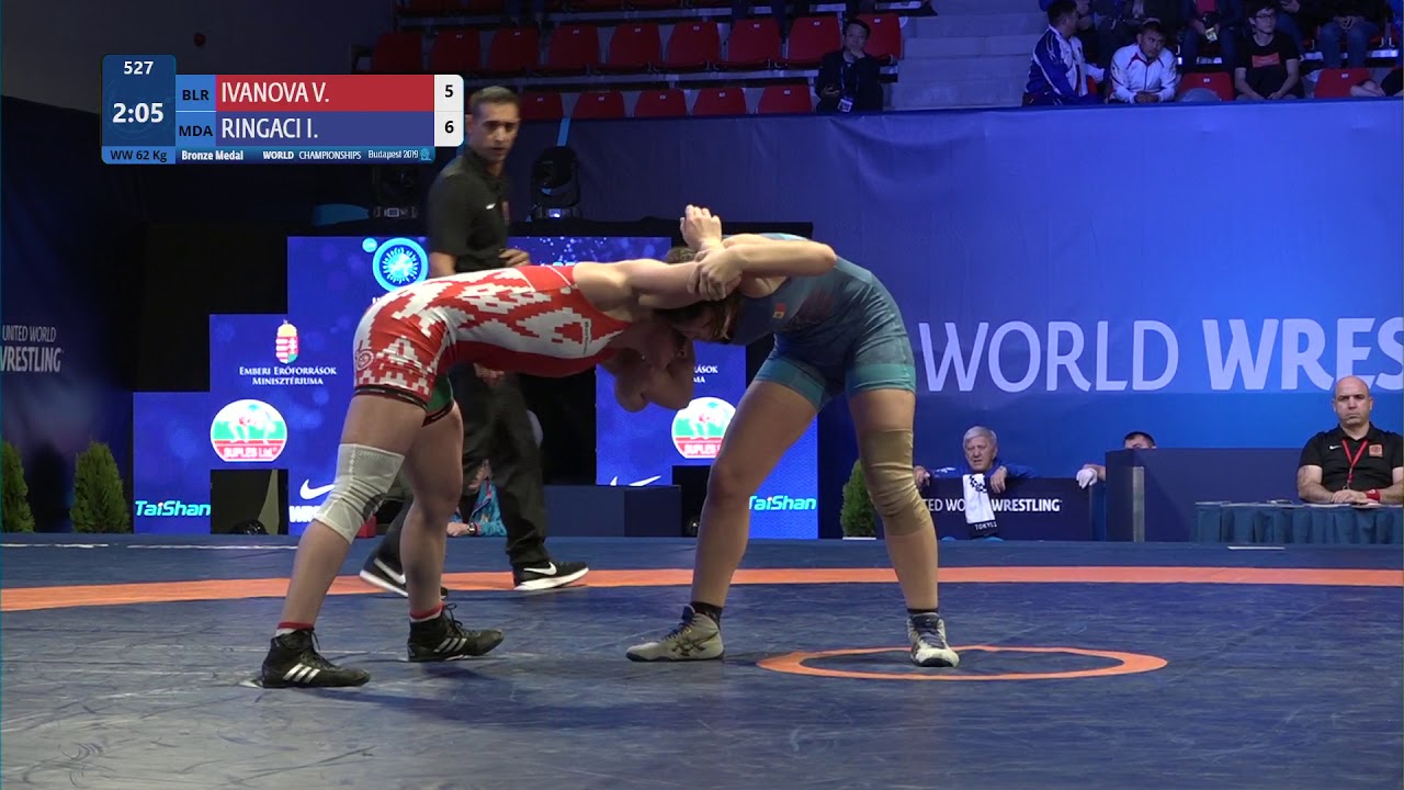 BRONZE WW - 62 kg: V. IVANOVA (BLR) v. I. RINGACI (MDA)