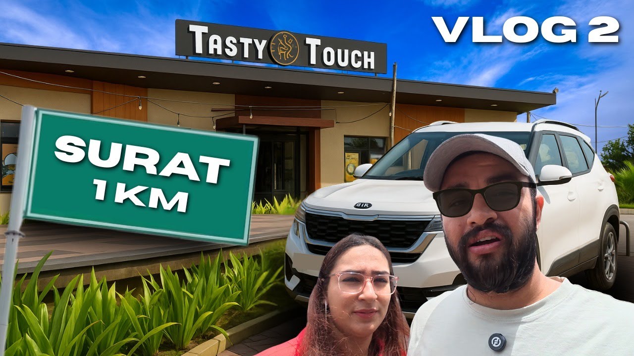 #Vapi to #Surat Road Trip: Delicious #StreetFood & Stunning Greenery