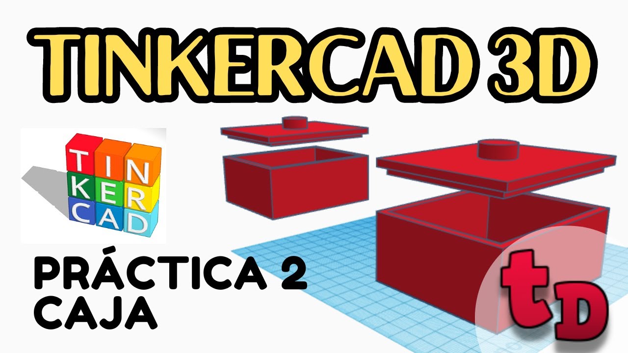 2-Cómo hacer una caja en TINKERCAD