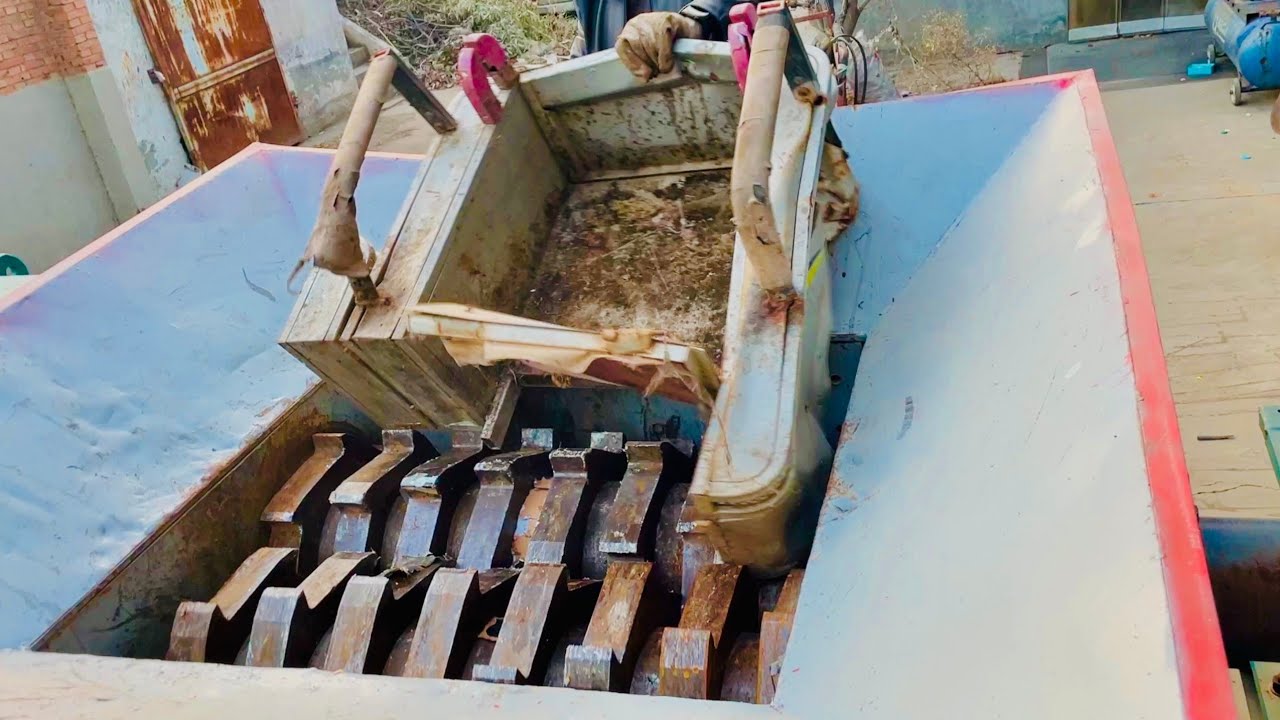 Shredder vs Strong Metal hardest engine! Metal shredder experiments