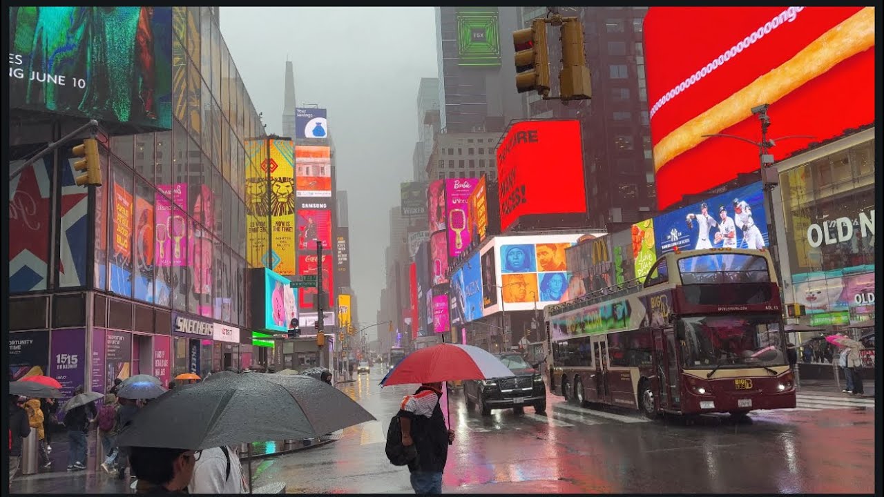A Walkthrough Times Square, Manhattan, New York