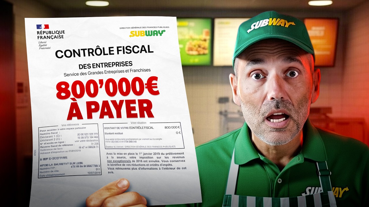 Contrôle Fiscal : Comment j'ai fait passer ce SUBWAY de 800 000 € à 8 000 €