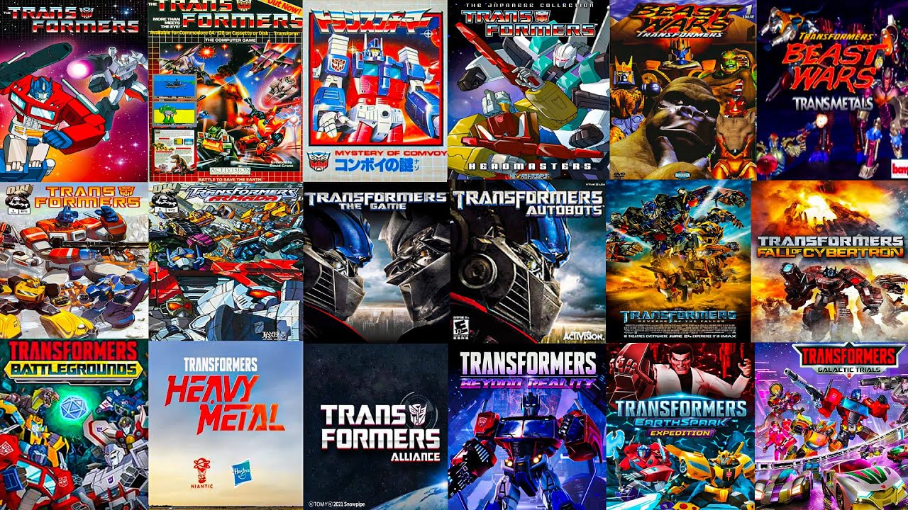 The Evolution of TRANSFORMERS Games (1986-2025)