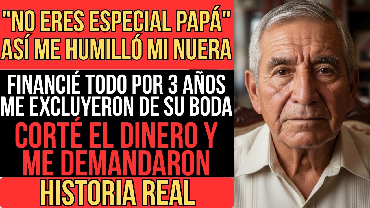 MI HIJO ME EXCLUYÓ DE SU BODA DESPUÉS DE PAGARLE TODO POR 3 AÑOS. MI VENGANZA FUE CORTAR EL DINERO.