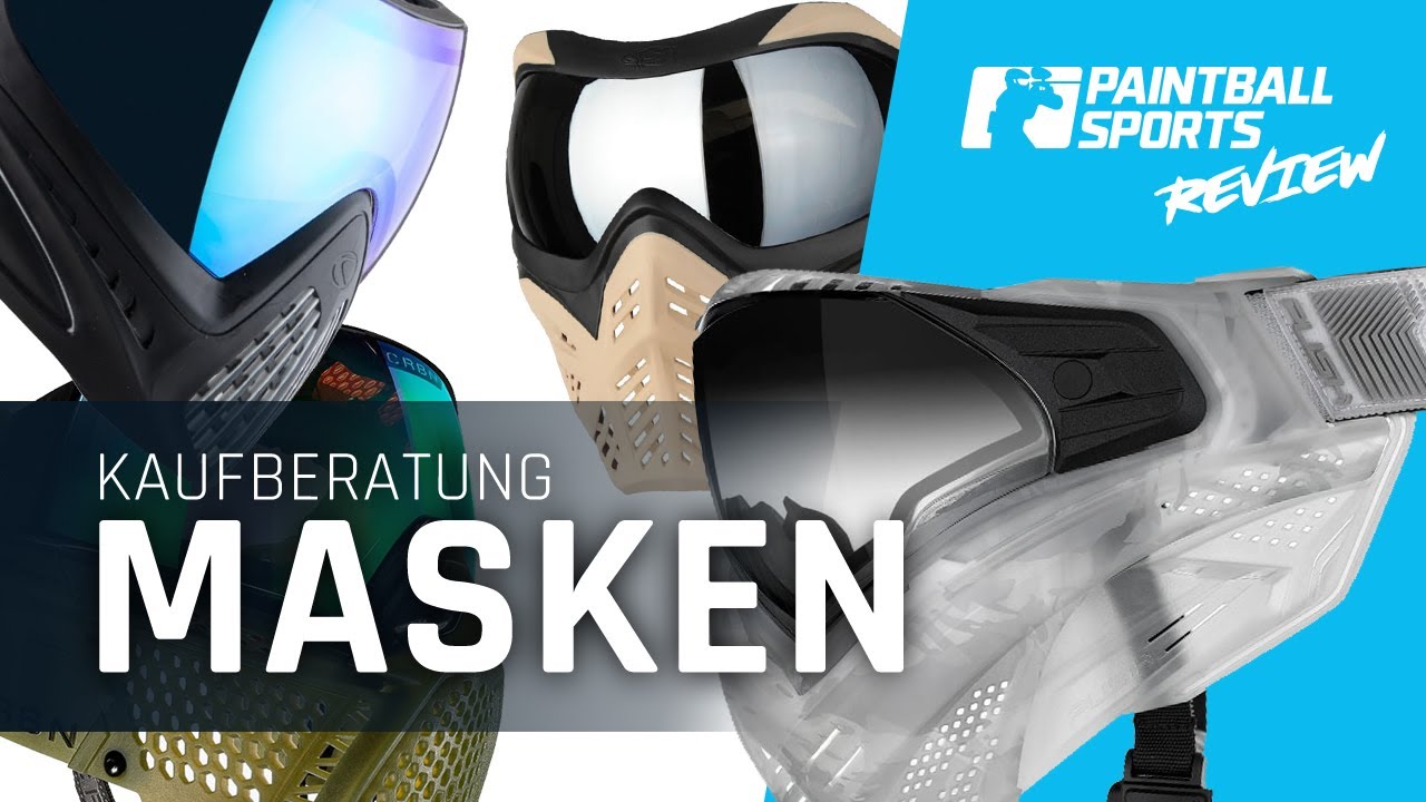 REVIEW | Paintball Masken