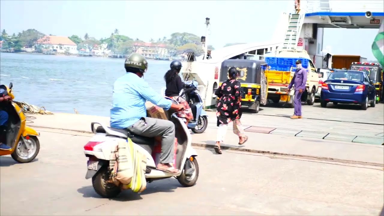 Roro service at kochi#kerala roro service#indian roro service