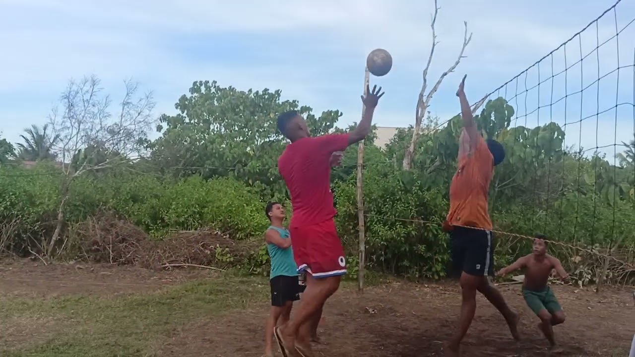 Volleyball old rule - Mais - 3v3 Pado, Alano, JP vs. Peter, Opet, Jico