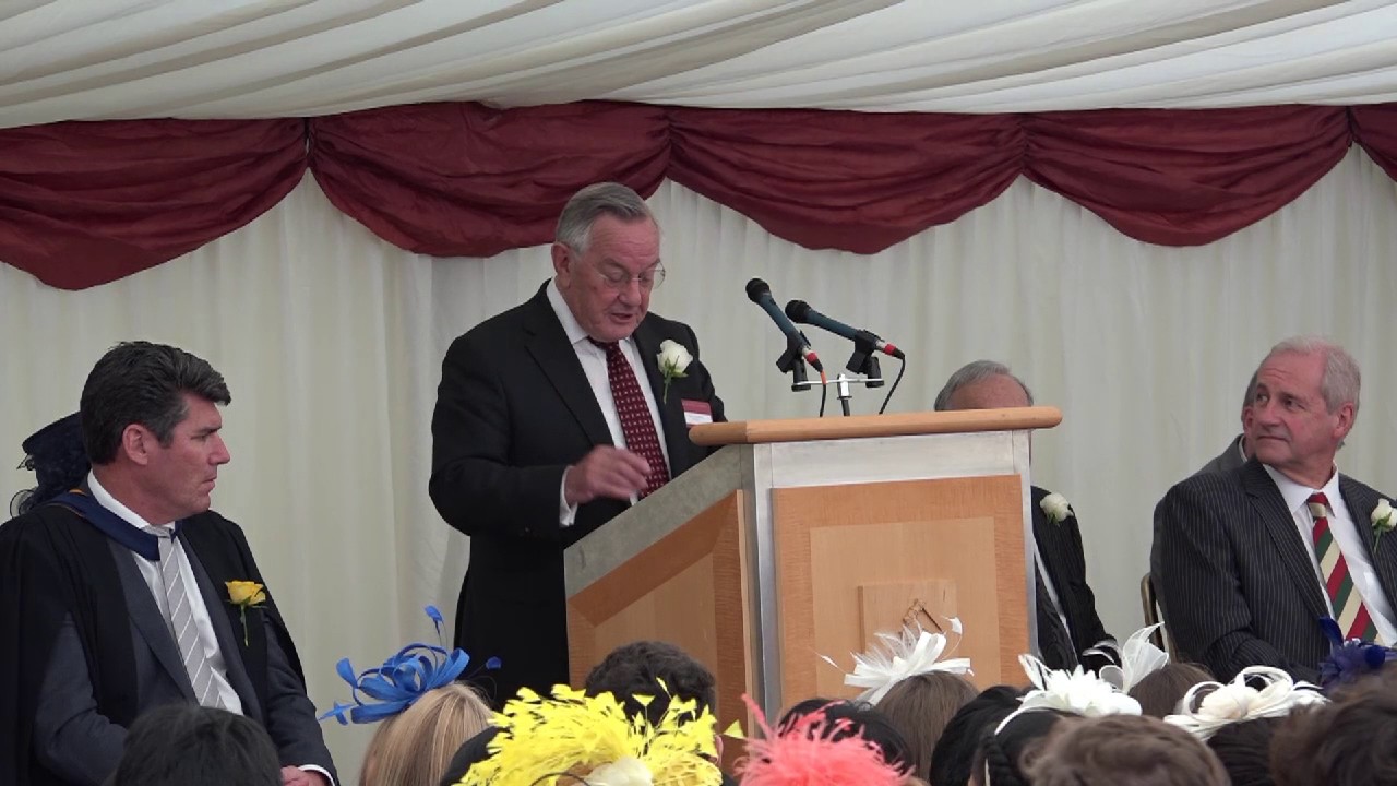 Bromsgrove School Commemoration Day 2017 - Speeches and Prizegiving