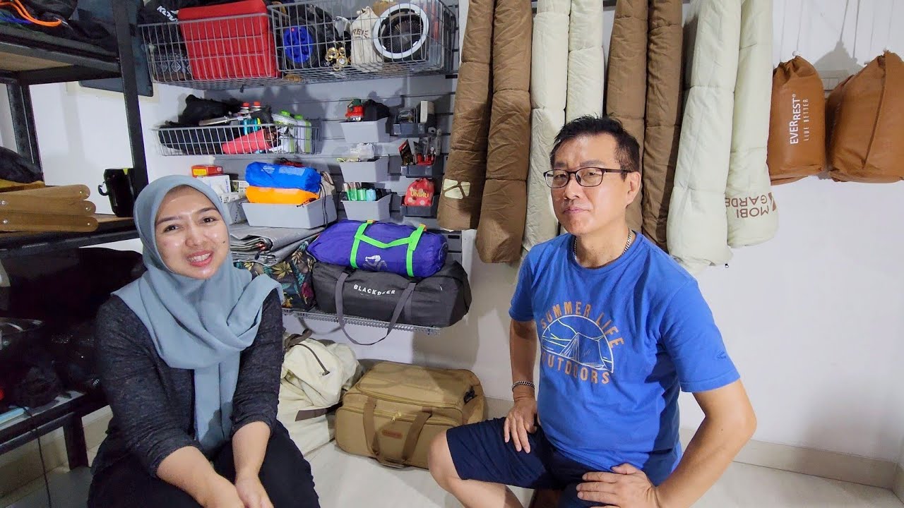 Merapikan Ruang Penyimpanan PERALATAN CAMPING | Balian Wall Storage | Intheria.id