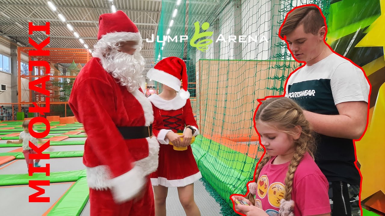 Jump Arena z siostrą! Mikołajki | VLOGMAS Grubego - Grudzień 2021 | Rivlo, Ważka