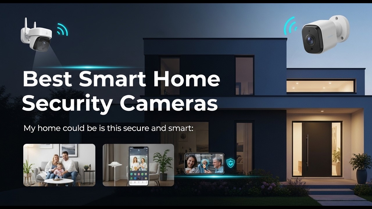 TOP 5 Best Smart Home security cameras in 2026