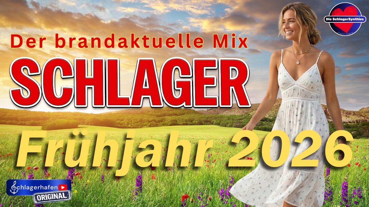 Neue Schlager Hits &ndash; Fr&uuml;hjahr 2026 | Dein Schlager Mix von Party bis Tr&auml;umen! | Schlagerhafen