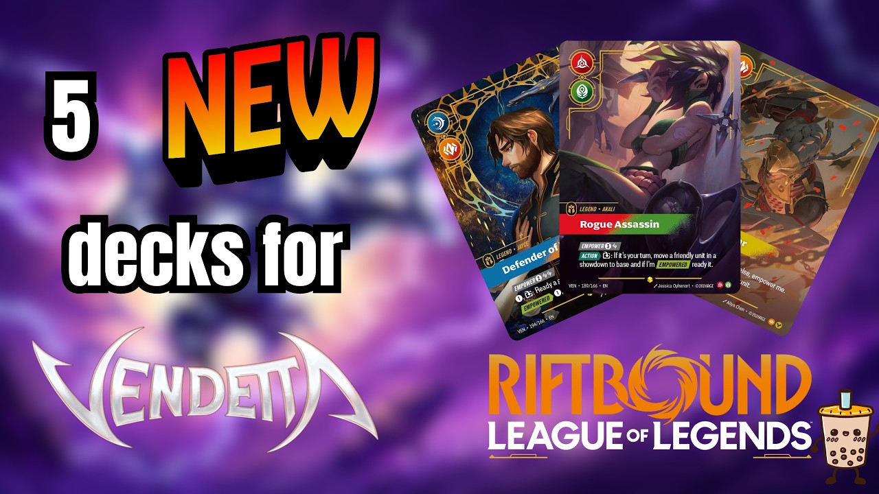 5 NEW Vendetta Decks &mdash; Meta Ready for Day 1 | Riftbound