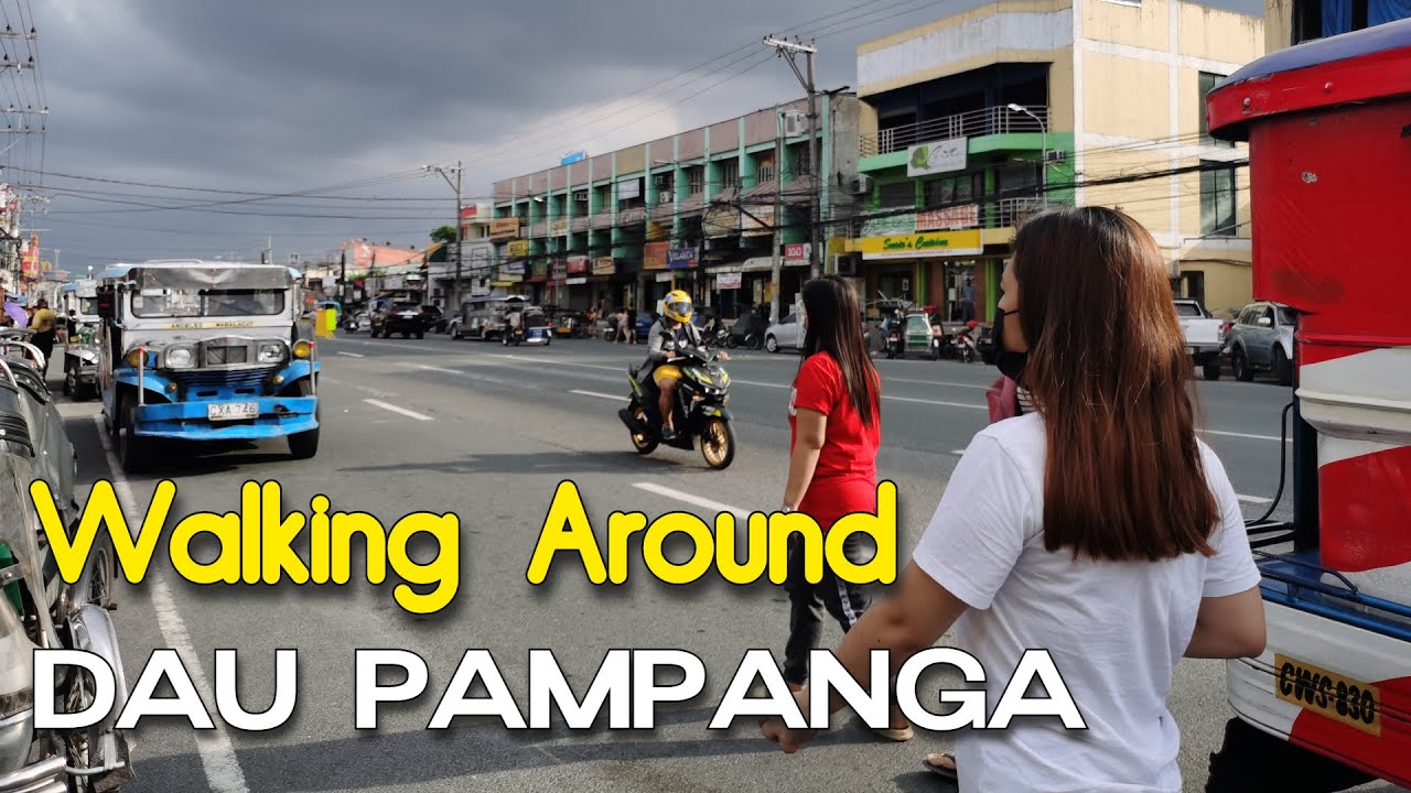 DAU PAMPANGA | Walking Around DAU of Mabalacat City | Walking Tour Philippines