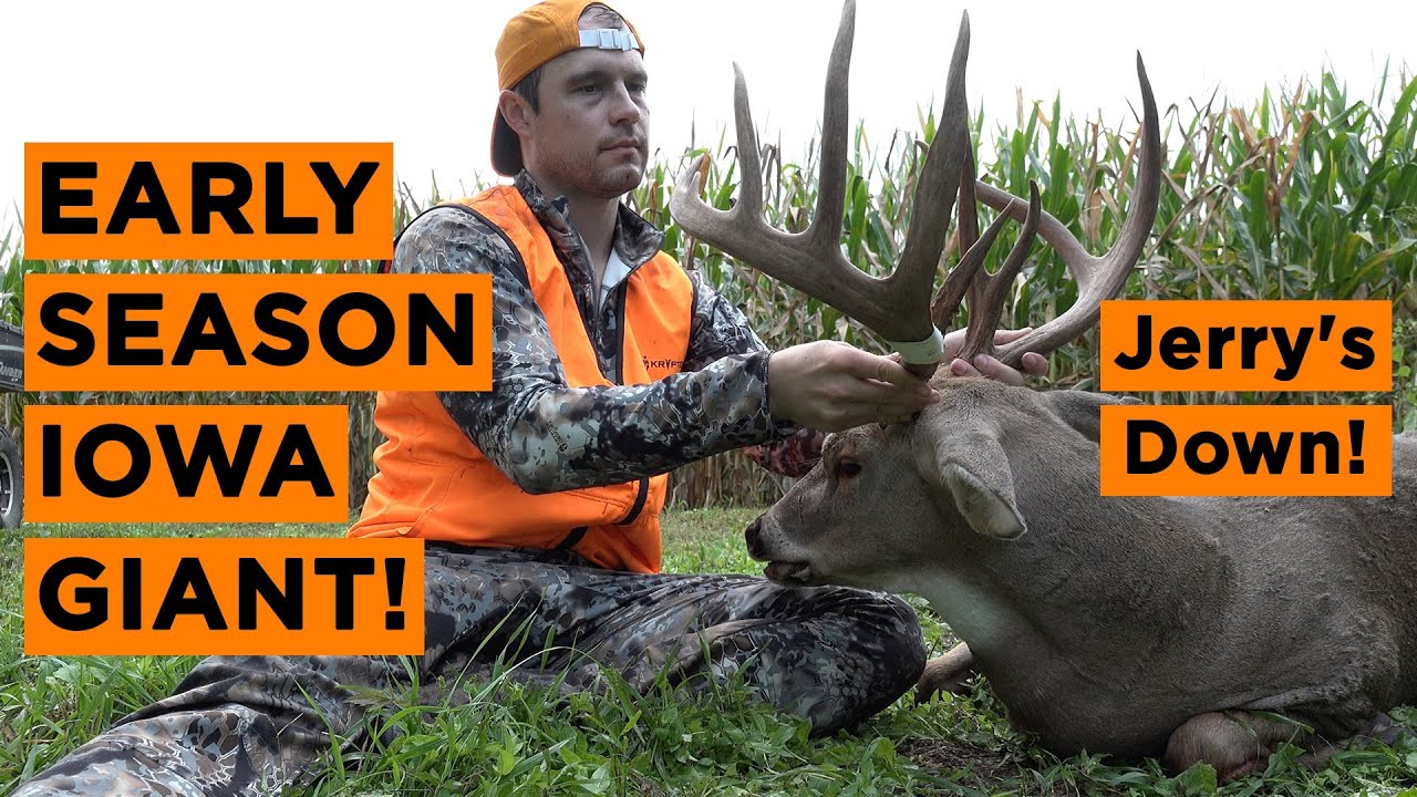 350 LEGEND IOWA GIANT NONTYPICAL DOWN | Deer Hunting with a Rifle