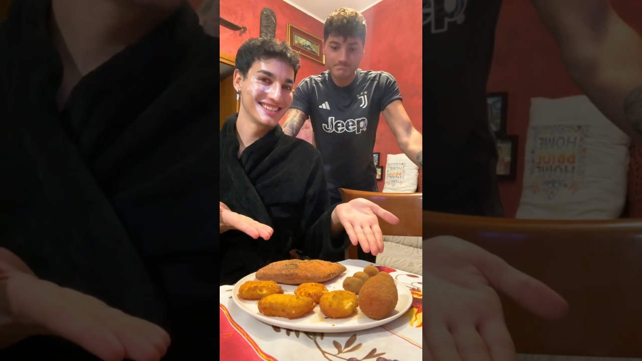 LUCA ASSAGGIA CIBO VEGANO FRITTO🍟👦🏻