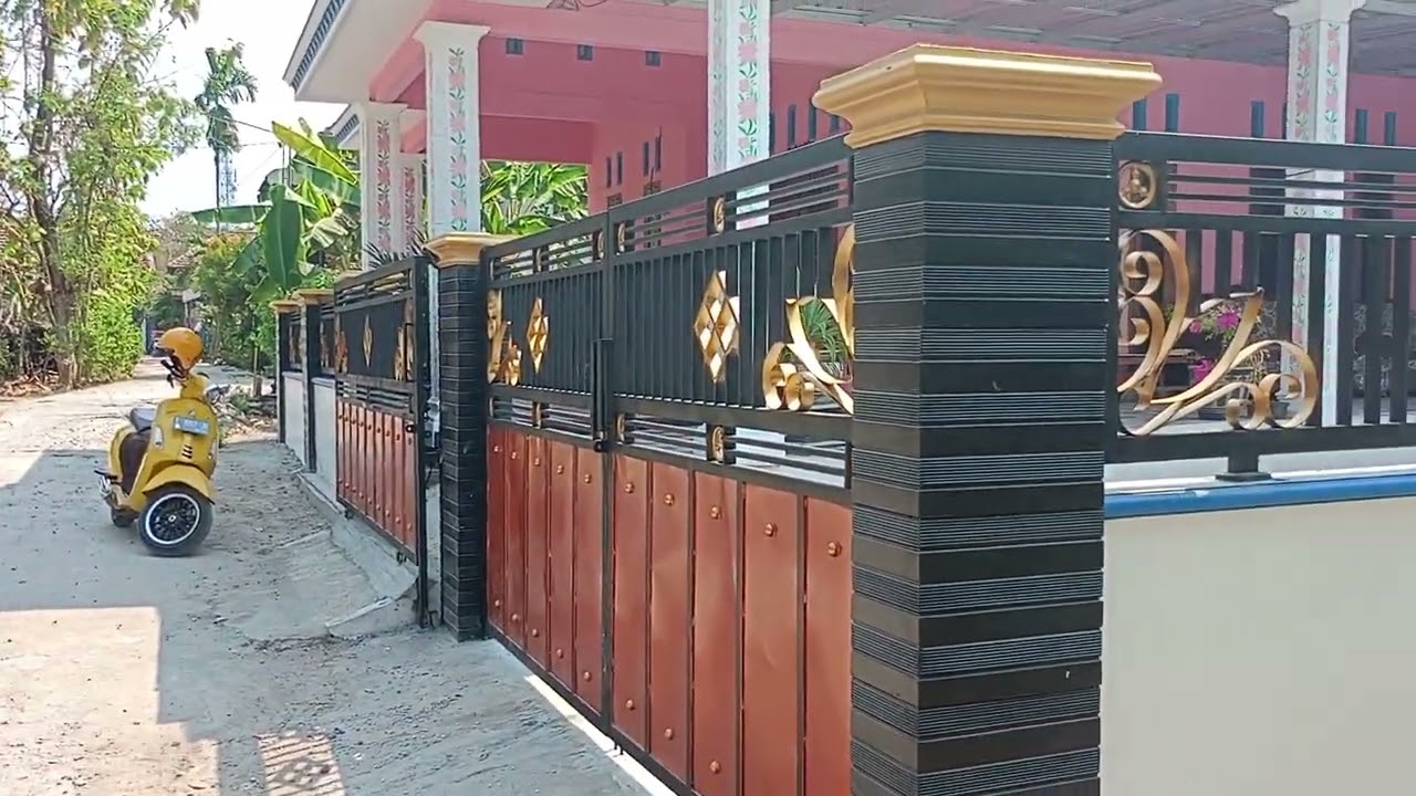 pagar minimalis bajet ga banyak